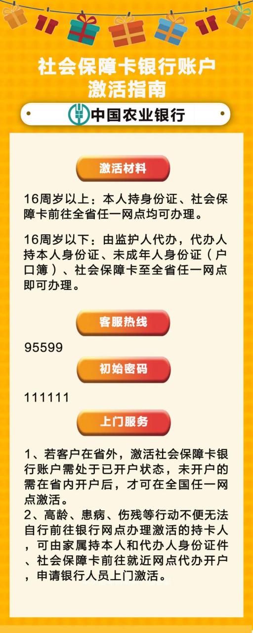 9张图教你激活社会保障卡银行账户！